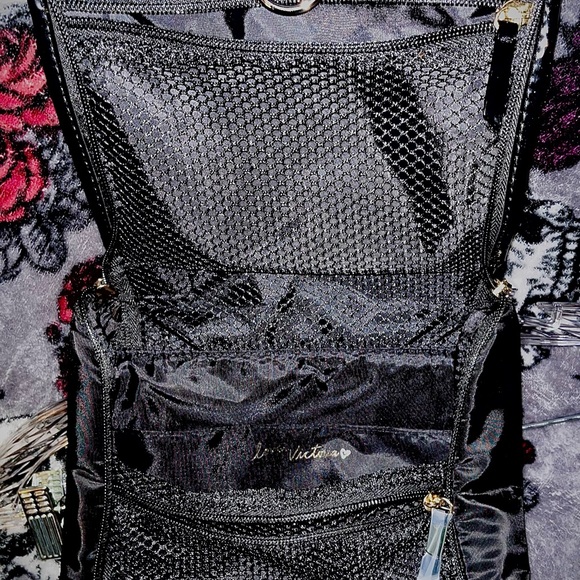 Victoria's Secret Black Cosmetic Bag - Forever an Angel - Picture 3 of 4
